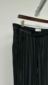 Ernest W. Baker Striped Flare Pants