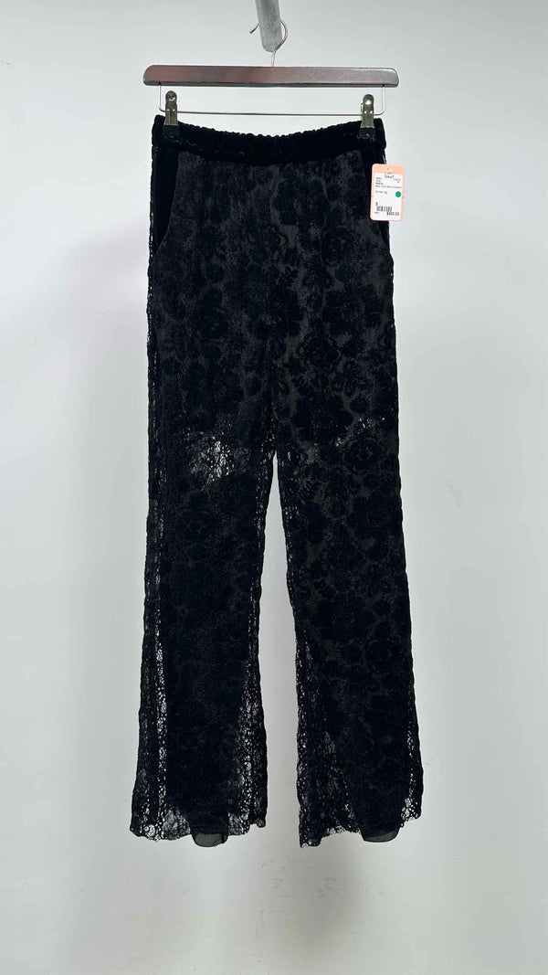 Renli Su Velvet Lace Easy Pants