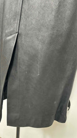 Rick Owens Leather Vest Coat