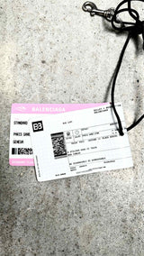 Balenciaga Train Ticket Keyring