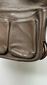 Hermes Barda Leather Messenger Bag