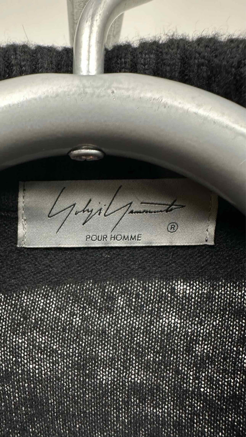 Yohji Yamamoto Pour Homme Knitted Gown Coat