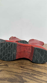 GUIDI Flat Zip Boots