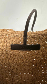 JW Anderson Small Raffia Sholder Bag