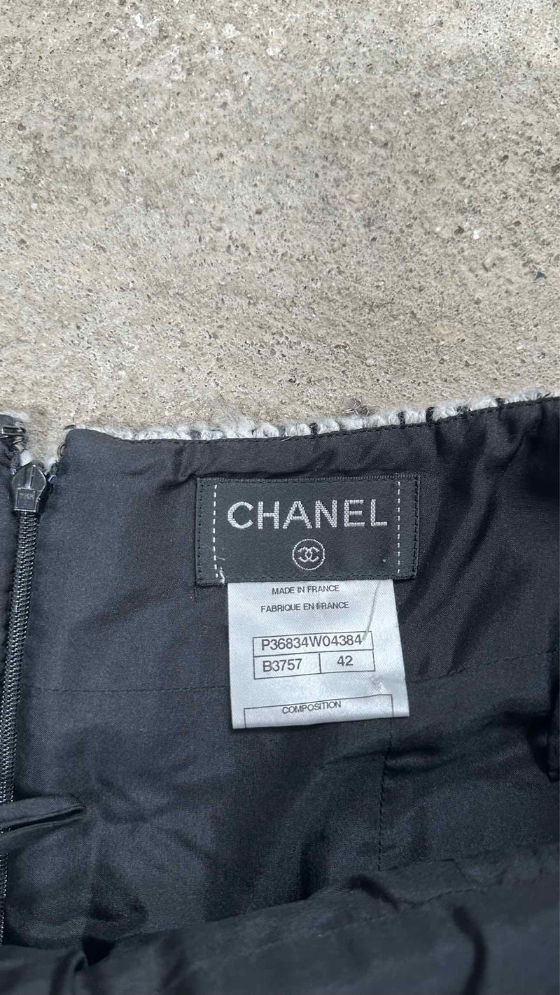 Chanel Tweed Mini Skirt