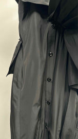 Simone Rocha Off-shoulder Maxi Shirt Dress