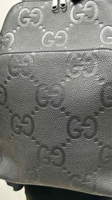 Gucci GG-embossed Leather Backpack