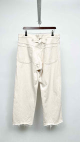 Margiela Fringed Wide Jeans