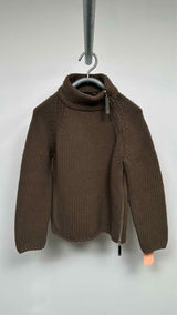 Louis Vuitton High-neck Zip-detailed Sweater
