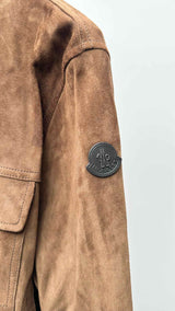 Moncler Suede Bomber Jacket
