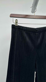 Pleats Please Velvet Pleated Pants