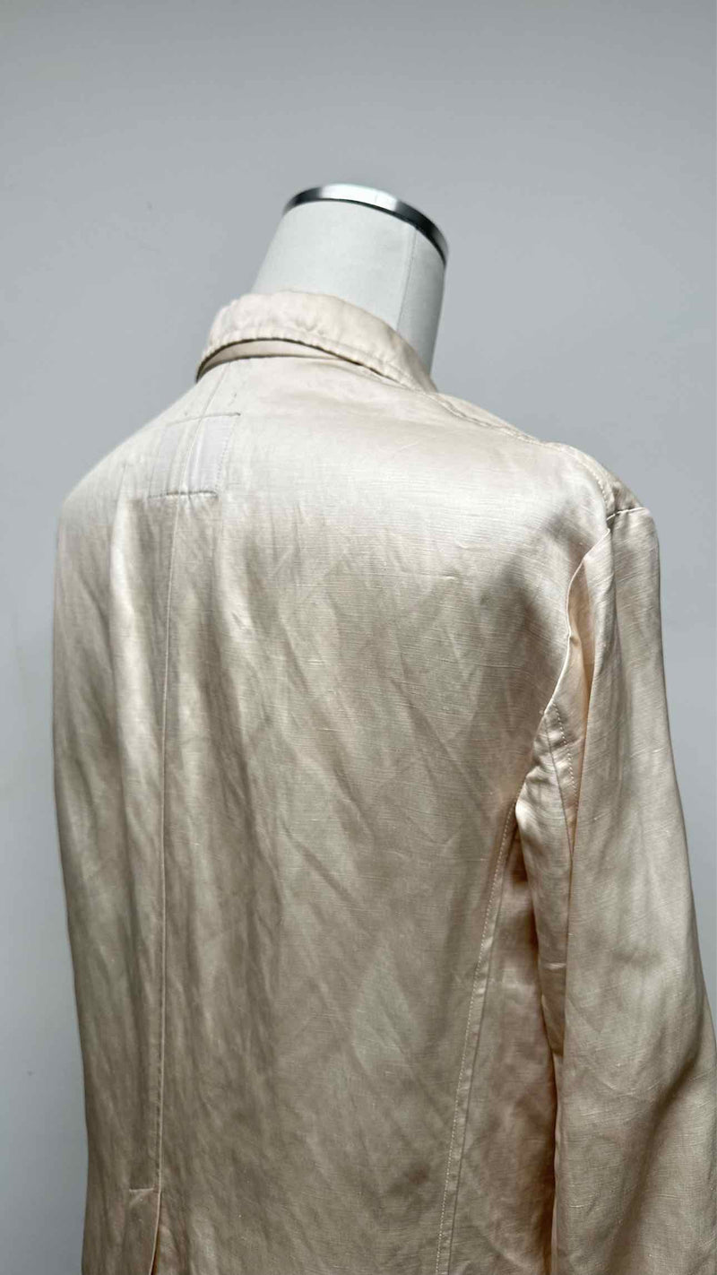 R13 Satin Oversized Wrinkle Jacket