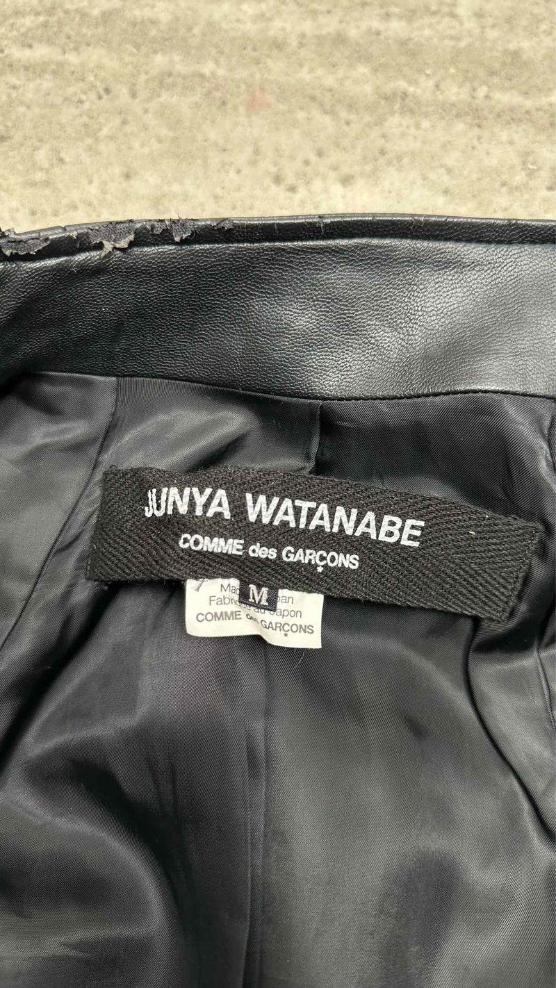 Junya Watanabe Faux- Leather Jacket