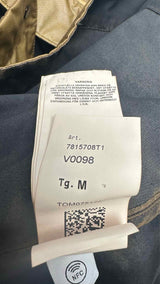 Stone Island Mussola Gommate Longline Hooded Water-resistant Coat