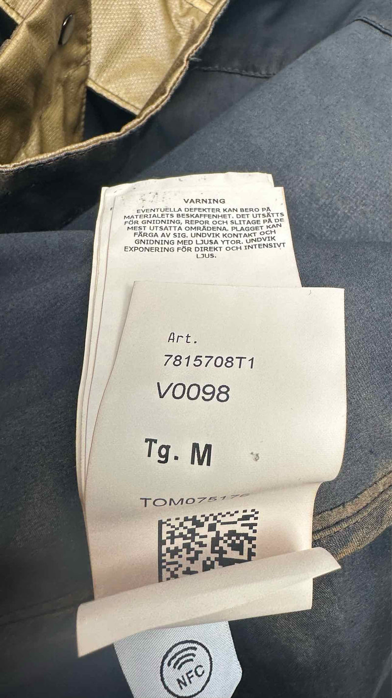 Stone Island Mussola Gommate Longline Hooded Water-resistant Coat