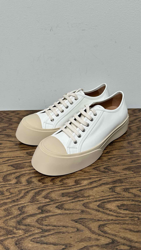 Marni Pablo Leather Platform Sneakers