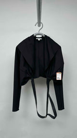 Alaia L/S Hooded Wrap Top