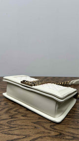 Chanel Python Rock Chain Small Boy Bag
