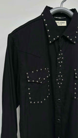Saint Laurent Studded Western Shirt