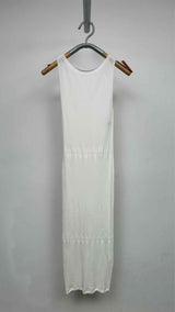 Issey Miyake Mini Fringe Hem Maxi Dress