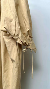 Deveaux L/S Neck-gather Long Dress