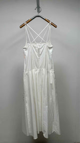 Khaite N/S Bottom-pleated Multi-slit Dress