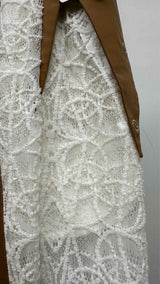 Kiko Kostadinov Balla Paneled Lace Pants