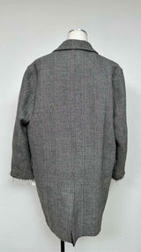 John Elliott Raw-edge Tweed Over Coat