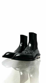 Jil Sander Leather Chelsea Ankle Boots