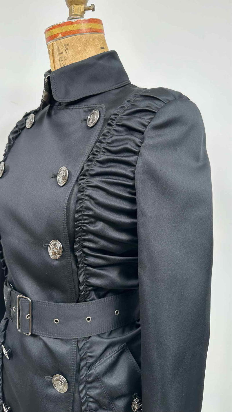 Burberry Frill Trench Coat