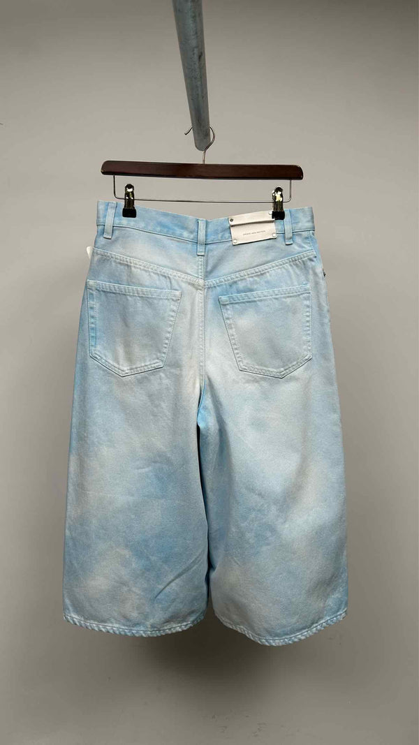 Dries Van Noten Overdye Denim Shorts