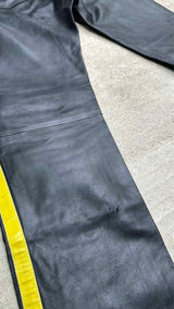 Helmut Lang Archive Side-line Leather Pants