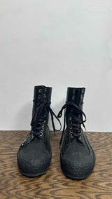 Jil Sander Leather Ankle Boots
