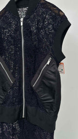 Sacai N/S MA-1-hybrid Lace Dress