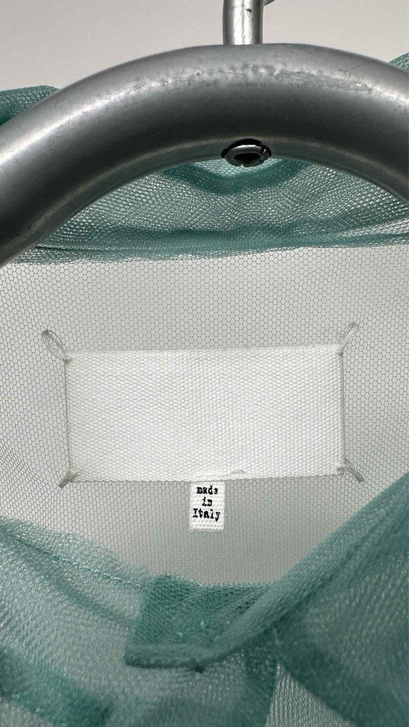 Margiela Mesh Trench Shirt Coat