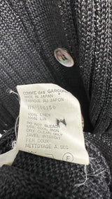 Comme Des Garcons Homme Plus Long Rib Cardigan