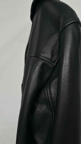 Schott X Supreme Leather Car Coat