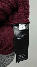 Balenciaga High-neck Knit Pullover