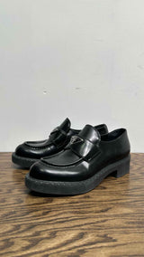 PRADA Chocolate Loafers