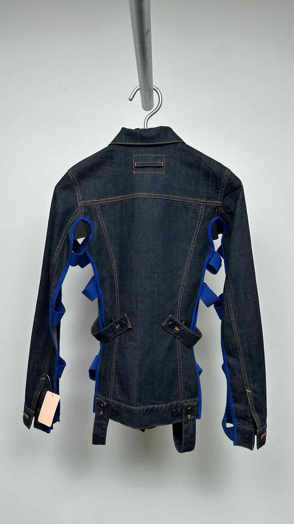 Jean Paul Gaultier Cut-Out Denim Jacket