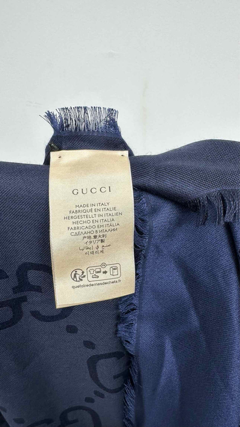 Gucci 140 x 140 GG Jacquard Scarf