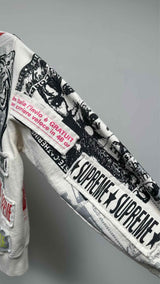 Supreme Collage Zip-up Hoodie