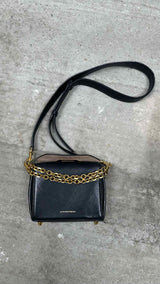 Alexander McQueen Leather Box Shoulder Bag