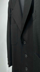 Yohji Yamamoto Pour Homme Multi-pocket Long Blazer Jacket