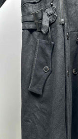 Number (N)ine Detailed Suede Hybrid Coat