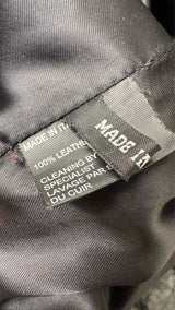 Ann Demeulemeester Leather Coat