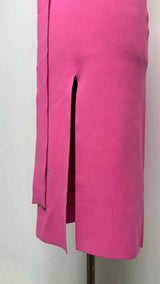 ADAM LIPPES One-Shoulder Knitted Dress