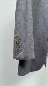 Thom Browne Metal-button Cashmere Blazer Jacket