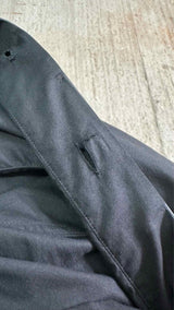 Rick Owens Collar-leather Long Shirt