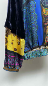 Pierre-Louis Mascia L/S Printed Scarf Silk Top